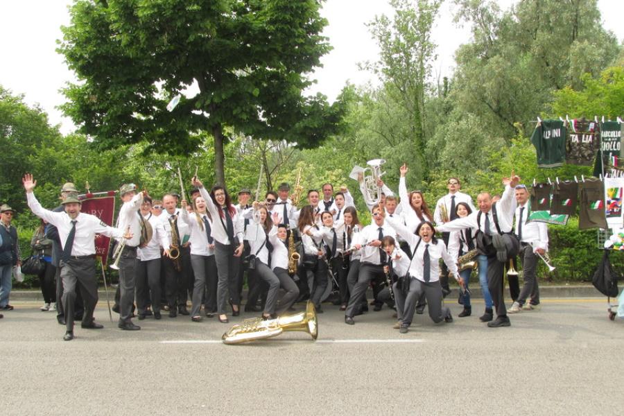 Concert of the band of Gaby