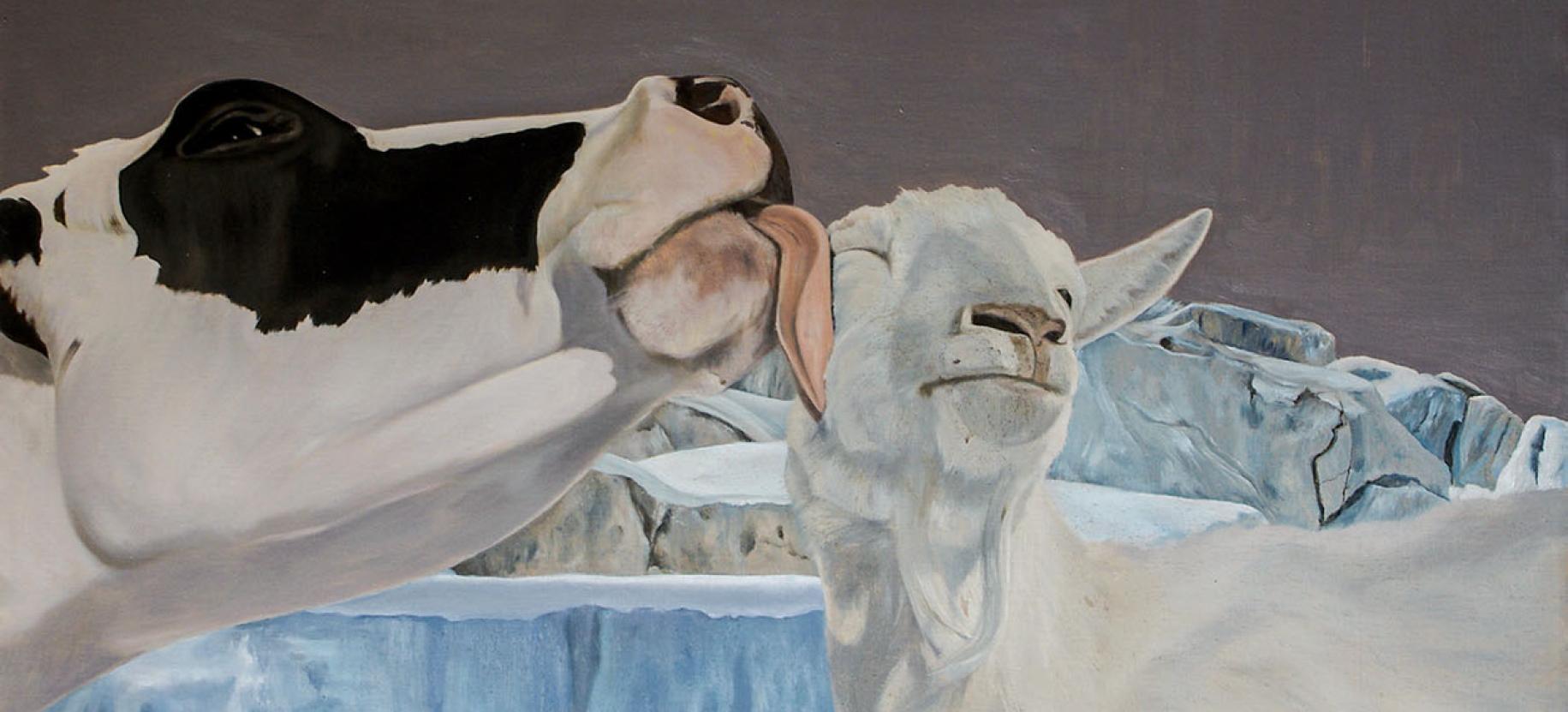 Attraverso il bianco