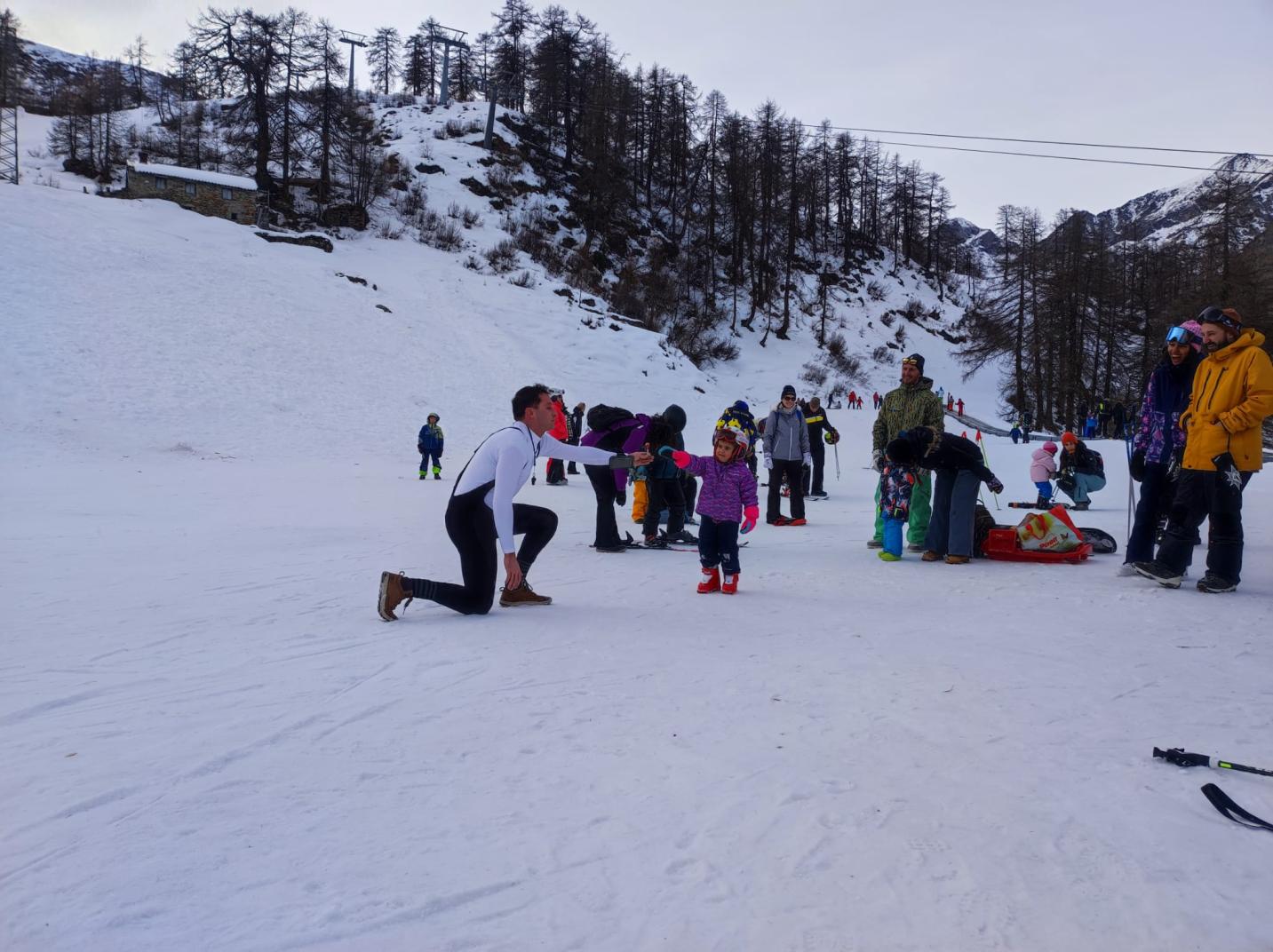 Elfi in natura - Spettacolo sulla neve