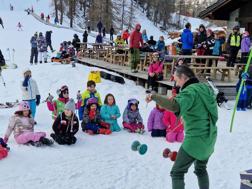 Elfi in natura - spettacoli sulla neve