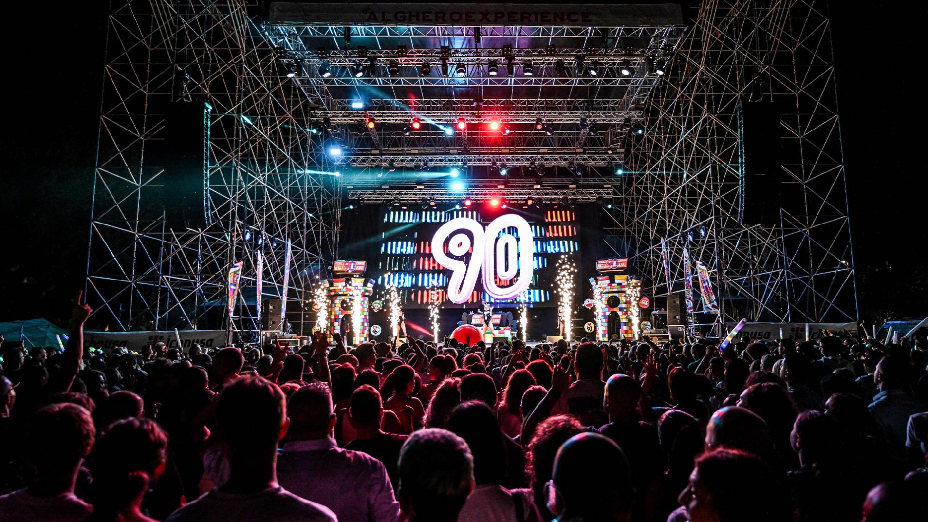Voglio tornare negli anni ’90, una grande festa sotto le stelle