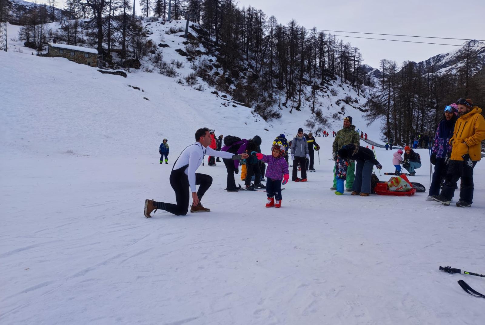 Elfi in natura - Spettacolo sulla neve